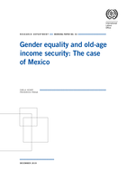 Gender inequality and old-age income security: the case of Mexico