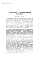 La vivienda: una oportunidad industrial