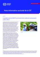 La pandemia de la COVID-19 y el sector de los medios de comunicación y de la cultura