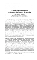 Le bien-être des marins en dehors des heures de service