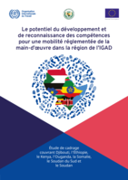 Le potentiel du développement et de reconnaissance des compétences pour une mobilité réglementée de la main-d’œuvre dans la région del’IGAD: étude de cadrage couvrant Djibouti, l’Éthiopie, le Kenya, l’Ouganda, la Somalie, le Soudan du Sud et le Soudan