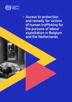 Access to protection and remedy for victims of human trafficking for the purpose of labour exploitation in Belgium and the Netherlands