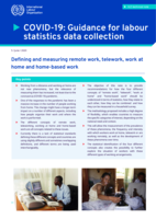 COVID-19 guidance for labour statistics data collection: defining and measuring remote work, telework, work at home and home-based work