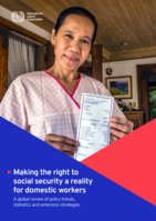 Making the right to social security a reality for domestic workers: a global review of policy trends, statistics and extension strategies