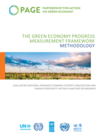 The green economy progress measurement framework: methodology