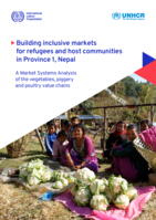 Building inclusive markets for refugees and host communities in Province 1, Nepal: a market systems analysis of the vegetables, piggery and poultry value chains