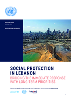 Social protection in Lebanon: bridging the immediate response with long-term priorities