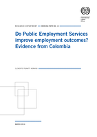 Do public employment services improve employment outcomes?: Evidence from Colombia