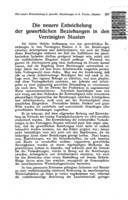Recent development in industrial relations in the United States