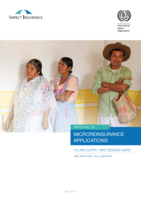 Microreinsurance applications: filling supply and demand gaps