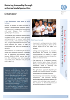 El Salvador: reducing inequality through universal social protection