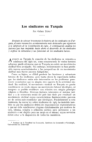 Los sindicatos en Turquía