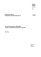 The great recession of 2008-2009: causes, consequences and policy responses