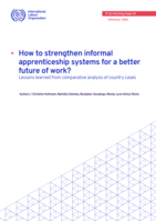 How to strengthen informal apprenticeship systems for a better future of work?: lessons learned from comparative analysis of country cases