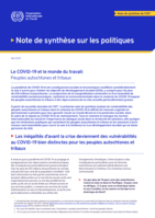 Le COVID-19 et le monde du travail: peuples autochtones et tribaux