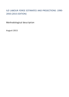 ILO labour force estimates and projections: 1990-2050 : methodological description