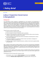 Labour inspection governance in Bangladesh