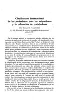 Clasificación internacional de las profesiones para las migraciones y la colocación de trabajadores