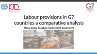Labour provisions in G7 countries: a comparative analysis