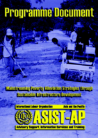 Mainstreaming poverty alleviation strategies through sustainable infrastructure development: programme document