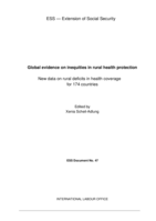 Global evidence on inequities in rural health protection: new data on rural deficits in health coverage for 174 countries