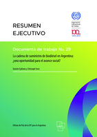 La cadena de suministro de biodiésel en Argentina: ¿una oportunidad para el avance social? : resumen ejecutivo