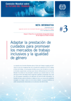 Adaptar la prestación de cuidados para promover los mercados de trabajo inclusivos y la igualdad de género