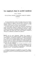 Les employés dans la société moderne