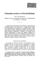 L'éducation ouvrière en Nouvelle-Zélande