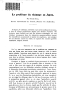 Le problème du chômage au Japon