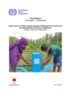 Improvement of water supply equipment management capacity for the establishment of peace in Mindanao: final report, 01/04/2019 – 31/03/2022