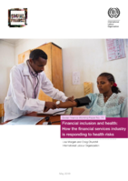Financial inclusion and health: how the financial services industry is responding to health risks