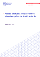 Acceso a la tutela judicial efectiva laboral en países de América del Sur