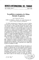 La política económica de China durante la guerra