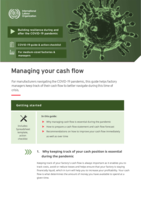 Managing your cash flow