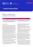 Designing emergency loans: the experience of Dvara KGFS