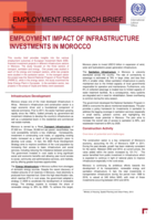 Employment impact of infrastructure investments in Morocco