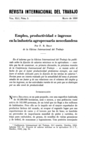 Empleo, productividad e ingresos en la industria agropecuaria neocelandesa