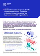 Towards data as a strategic asset: data management practices, challenges, and opportunities for employer and business membership organizations: highlights