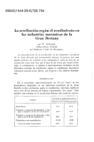 La retribución según el rendimiento en las industrias mecánicas de la Gran Bretaña