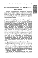 The financial problems of unemployment insurance