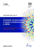 Constraints and good practice in women’s entrepreneurship in MENA: case study : new evidence on gender attitudes towards women in business