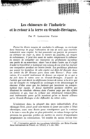 Les chômeurs de l'industrie et le retour à la terre en Grande-Bretagne