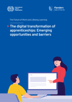 The digital transformation of apprenticeships: emerging opportunities and barriers : the future of work and lifelong learning