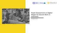 Rapid assessment on digital wages for decent work in Indonesia