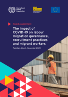 Rapid assessment: the impact of COVID-19 on labour migration governance, recruitment practices and migrant workers, Pakistan, March–November 2020