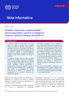 Desafíos, respuestas y oportunidades para la seguridad y salud en el trabajo en América Latina en tiempos de COVID-19