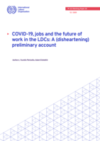 COVID-19, jobs and the future of work in the LDCs: a (disheartening) preliminary account