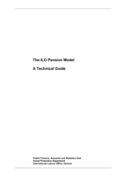 The ILO pension model: a technical guide
