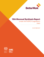 15th biannual synthesis report under the HOPE II legislation, Haiti
